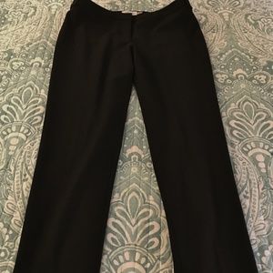 Calvin Klein Black Dress Pants Polyester Size 8